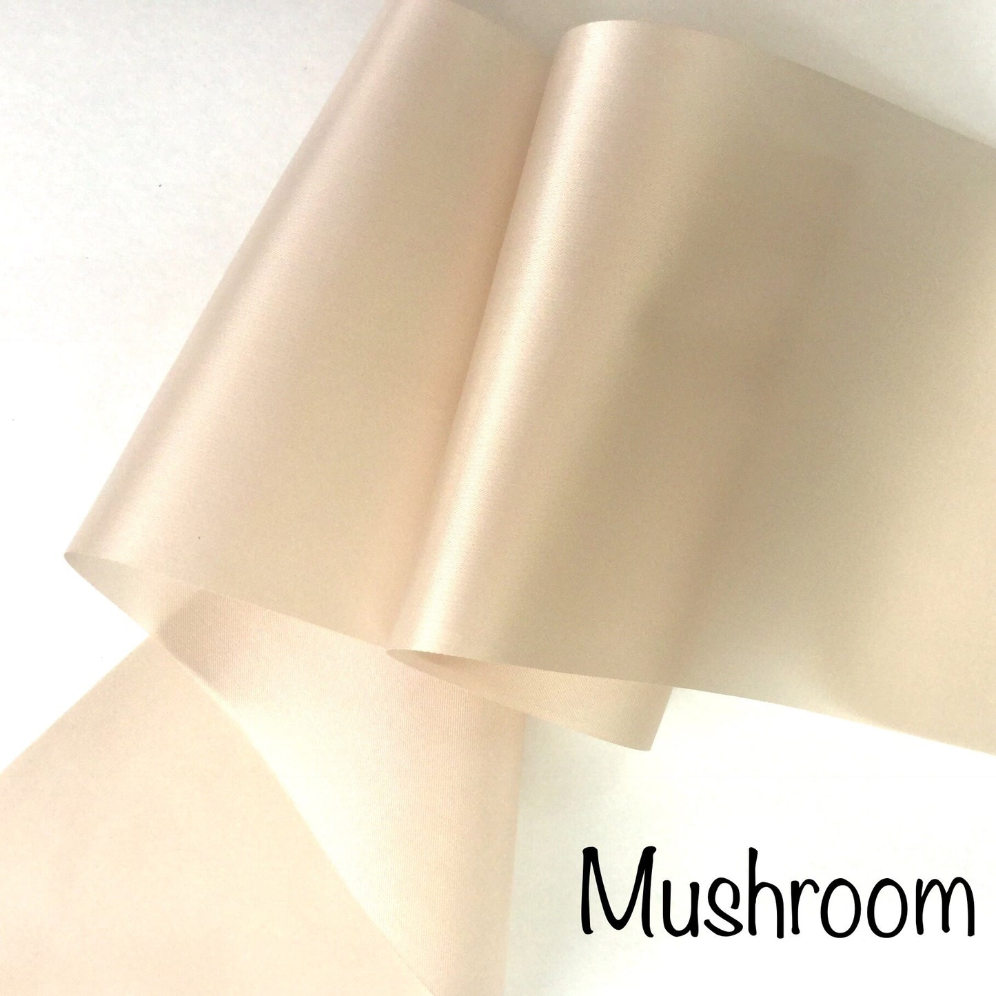 Wide Vintage Satin Ribbon