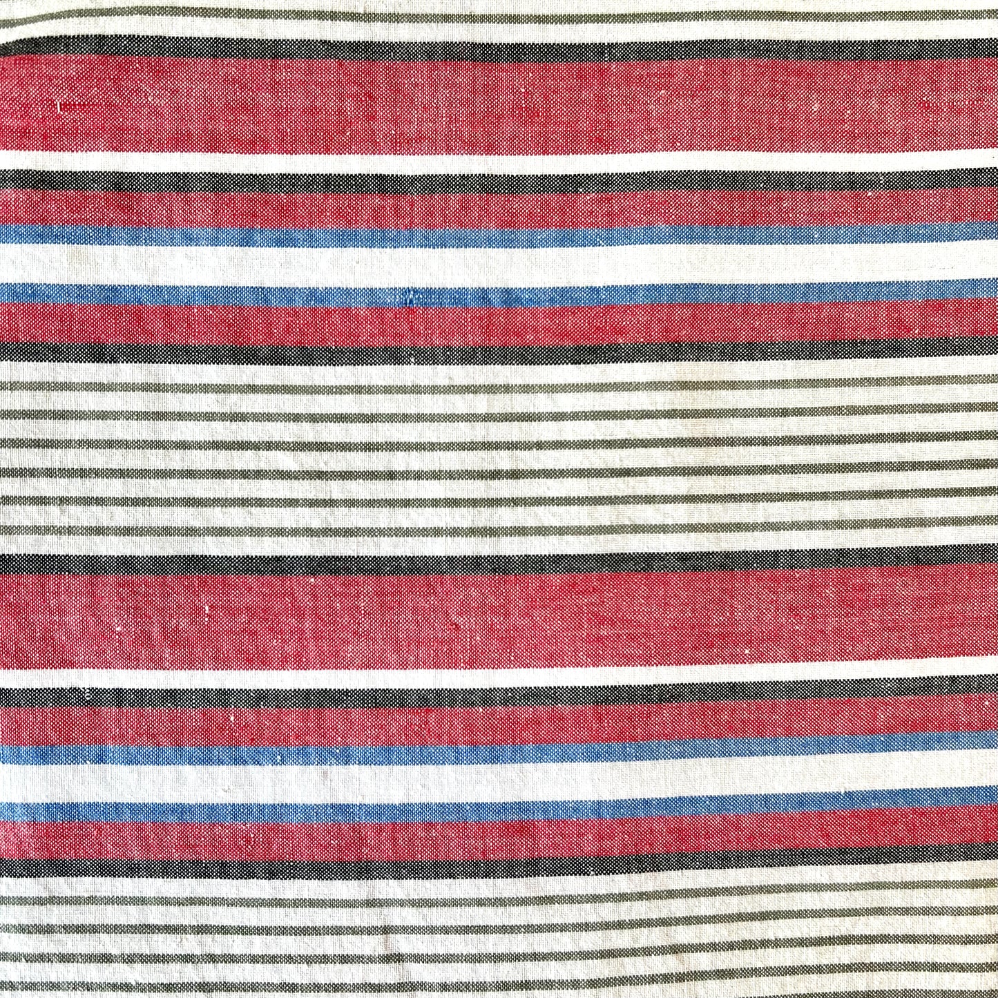 Madras Stripe Cotton Fabric