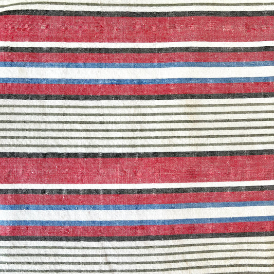 Madras Stripe Cotton Fabric