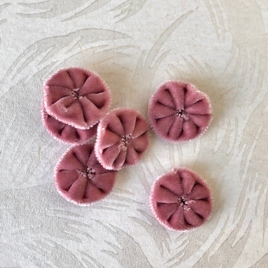 Vintage Velvet Yo-yos