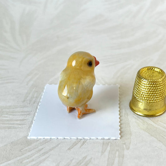 Miniature Porcelain Baby Chick