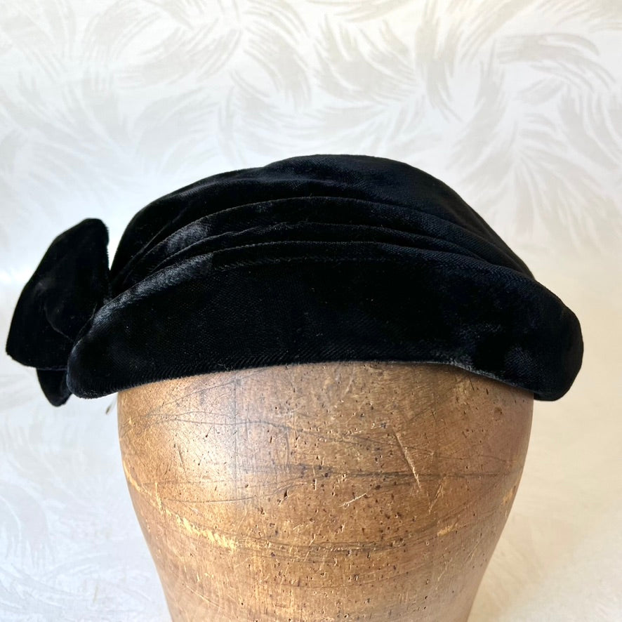 Vintage Velvet Fascinator Headband