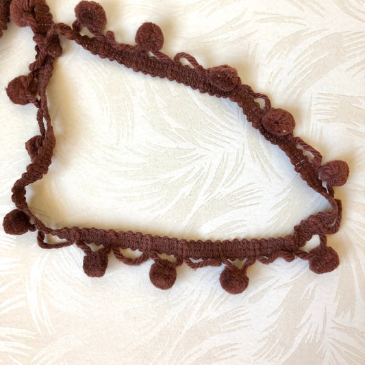 Vintage Cotton Ball Fringe - Multiple Colors