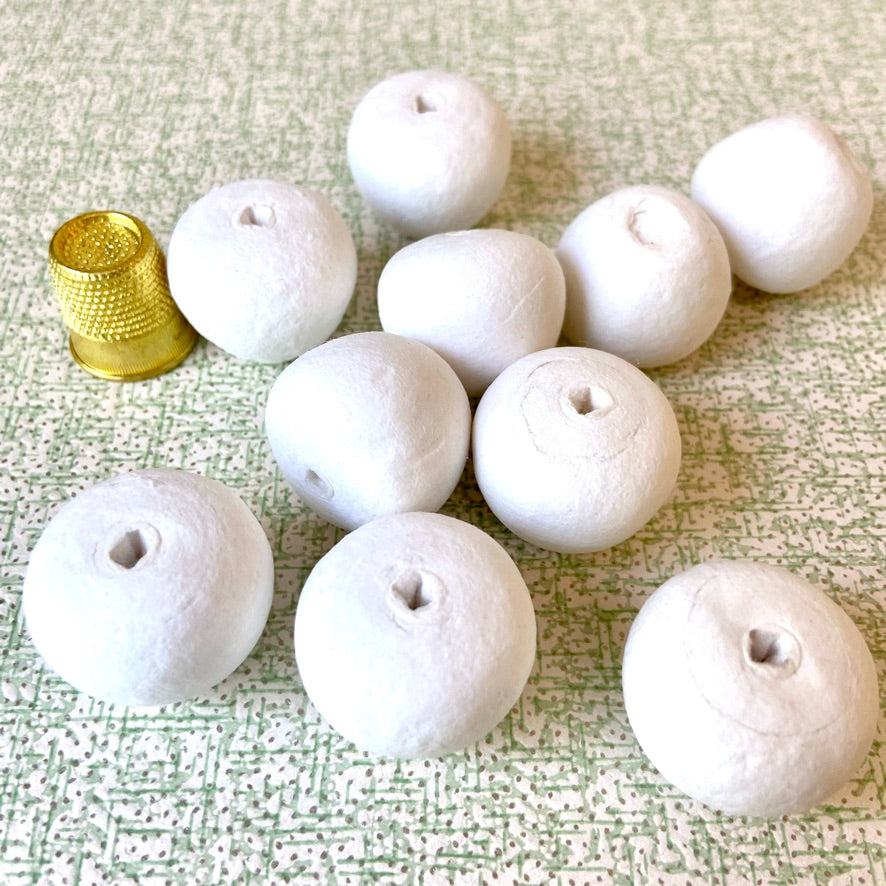 Spun Cotton Apple Shapes – Rose Mille