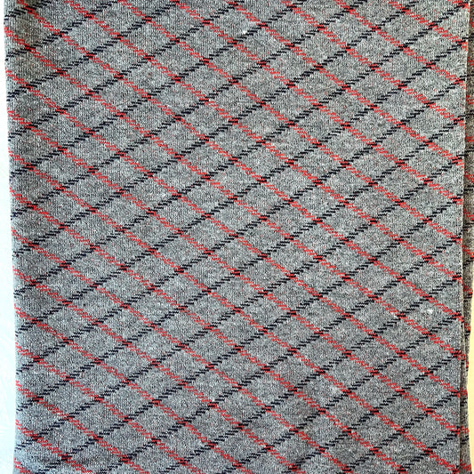 Diamond Plaid Double-Knit Fabric