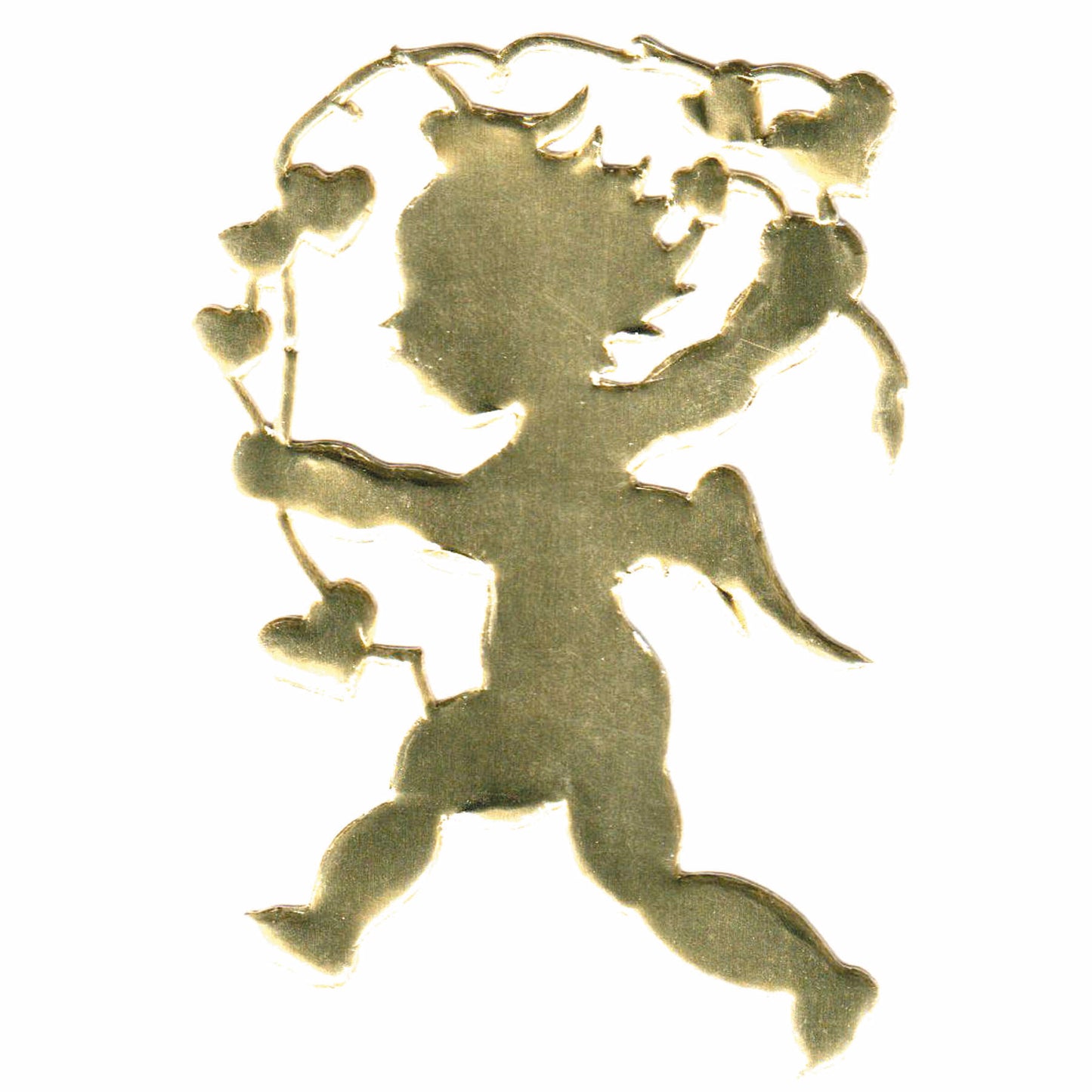 Single Cherub Cupid, Dresden Trim