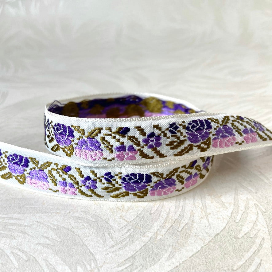 Floral_Jacquard_Ribbon_Vintage