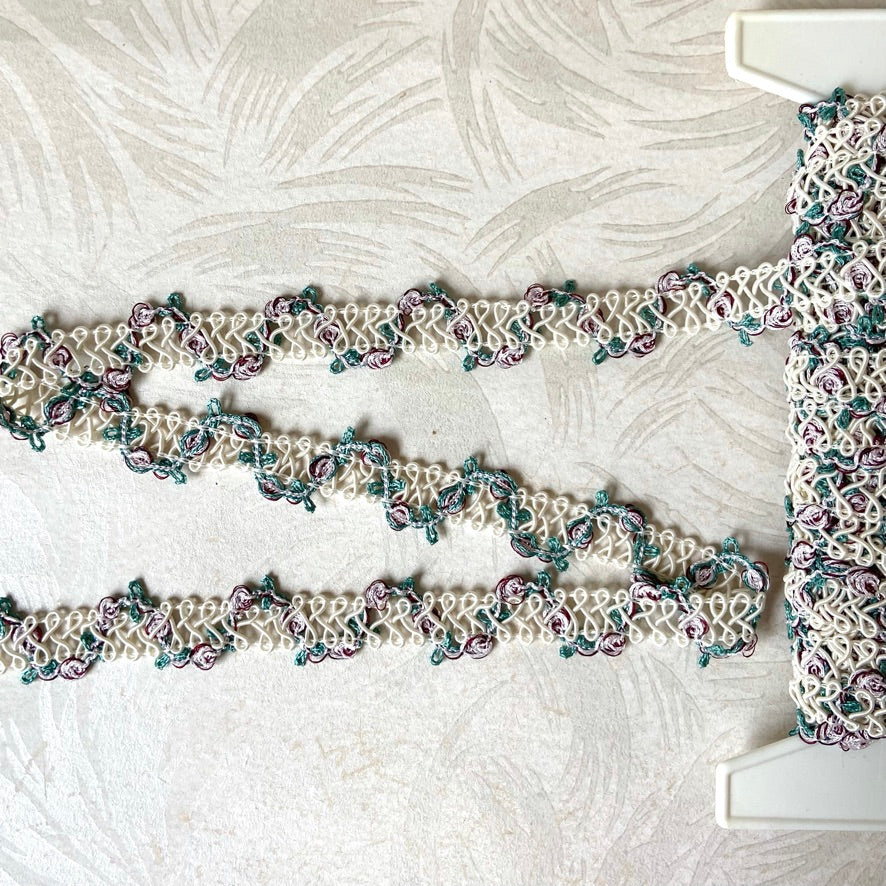 Rosebud Rococo Passementerie Braid - Multiple Colorways