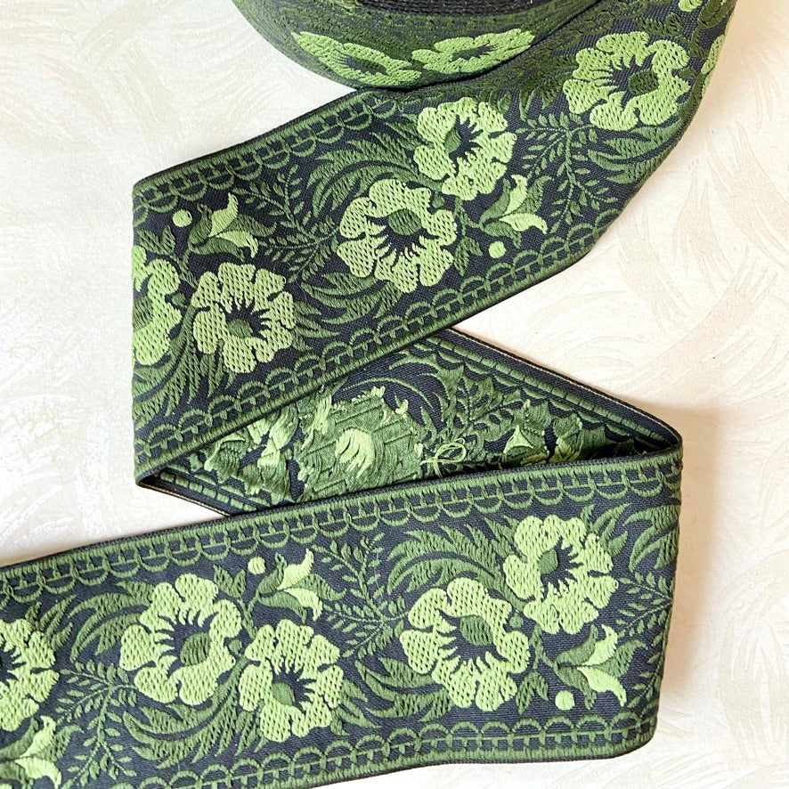 Floral Jacquard - 3.5 Inch