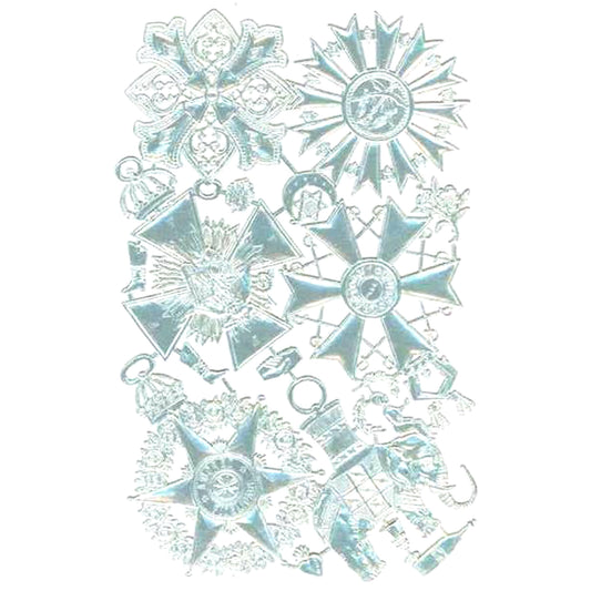 Ornament Medallion, Assorted Dresden Trims