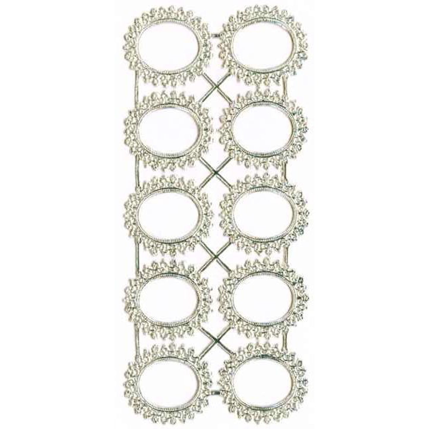 Oval Frame, Dresden Trim