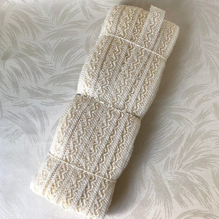 Ivory Horsehair Braid