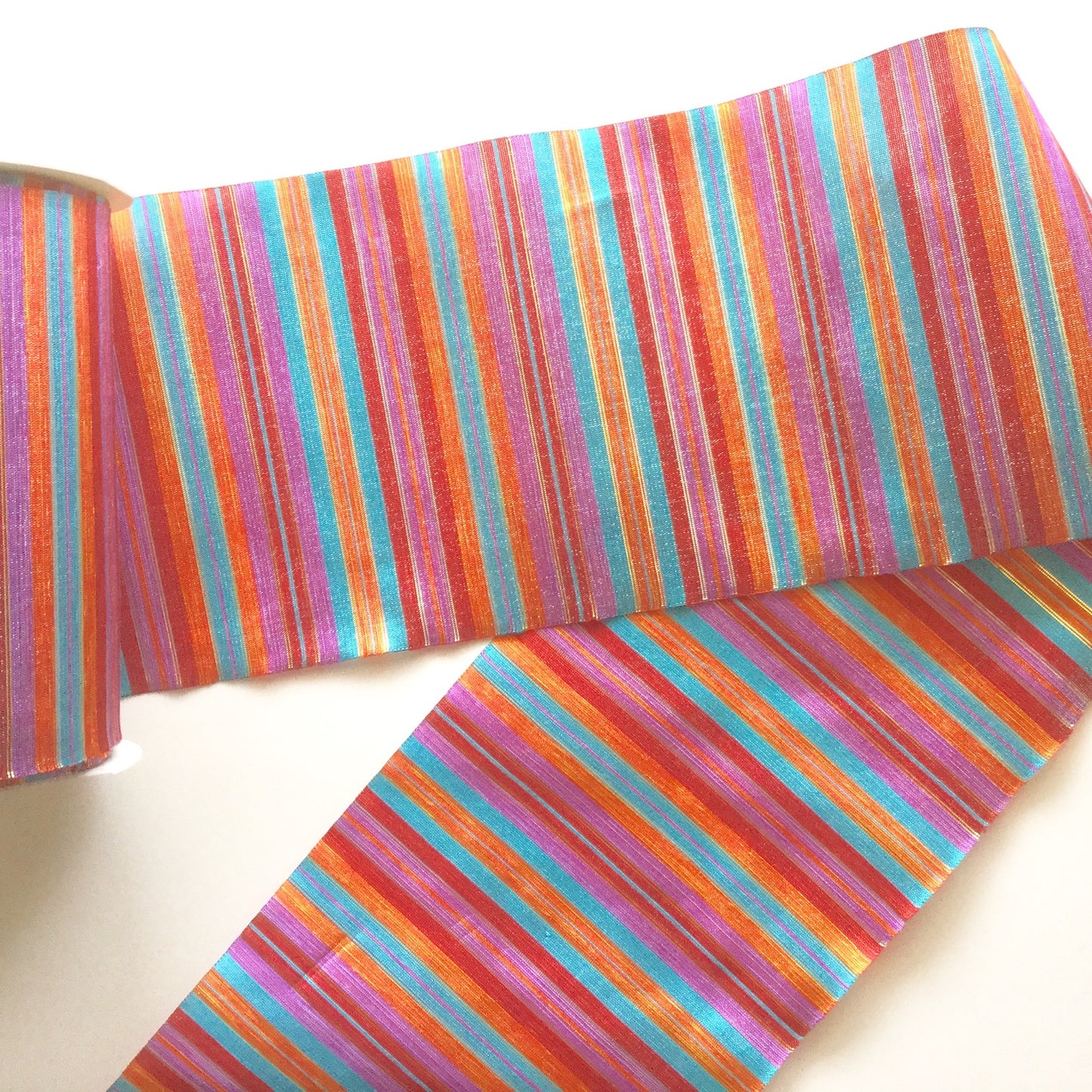 Horizontal Stripped Ribbon "Obi"