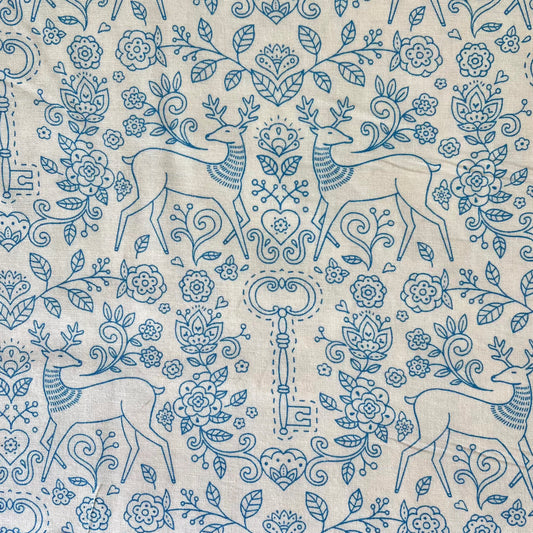 Gypsy Girl by Lily Ashbury Cotton Fabric by Half Yard