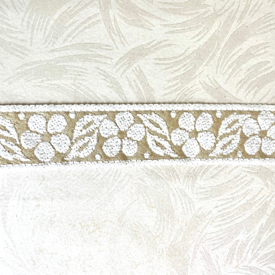 Metallic Chenille Jacquard