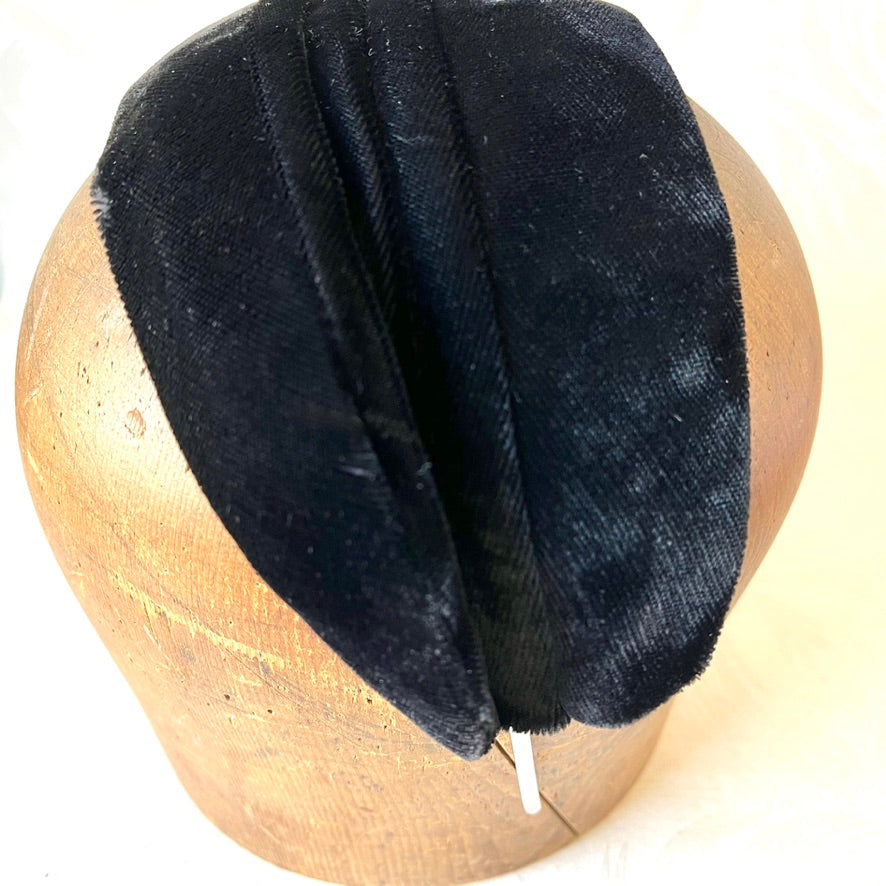 Vintage Velvet Fascinator Headband