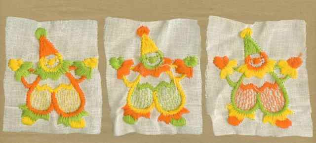 Orange_Yellow_Green_Vintage_Applique_Clown