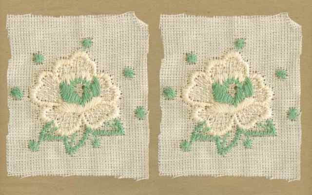 Teal_Vintage_Applique_Geometric_Flower_Motif