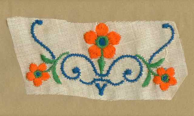 Orange_Vintage_Applique_Flower_Motif