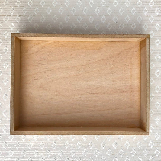 Unfinished Wood Shadowbox
