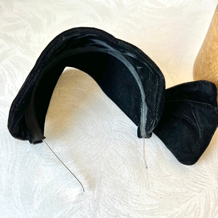 Vintage Velvet Fascinator Headband