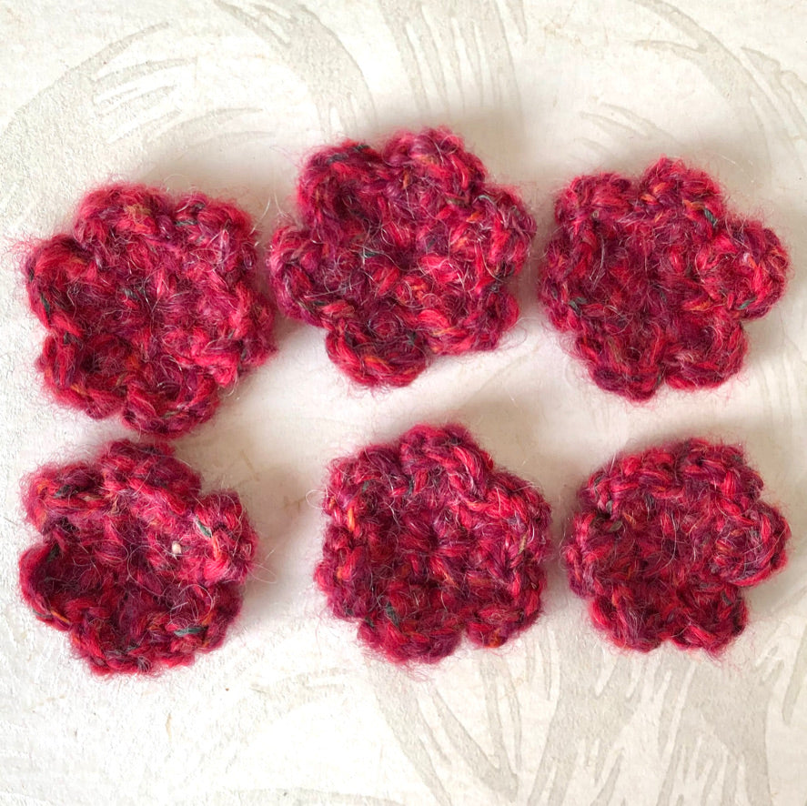 Hand Crocheted Flowers