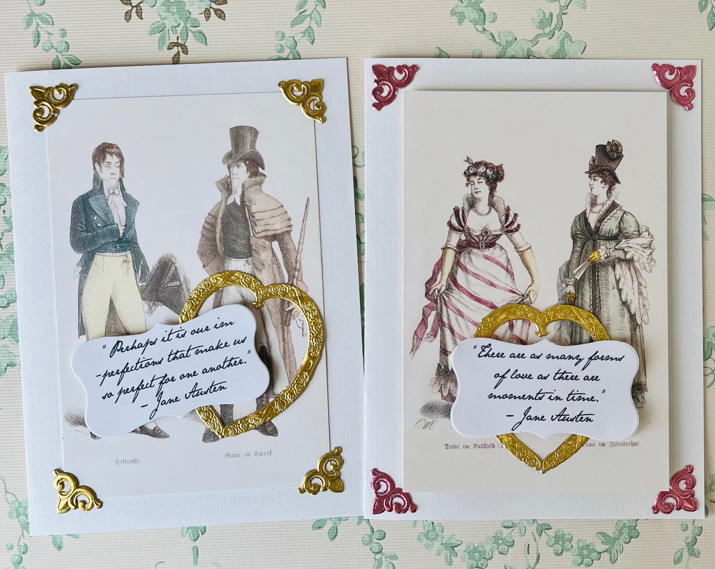 Romantic Jane Austen Card Kit