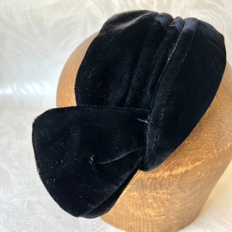 Vintage Velvet Fascinator Headband