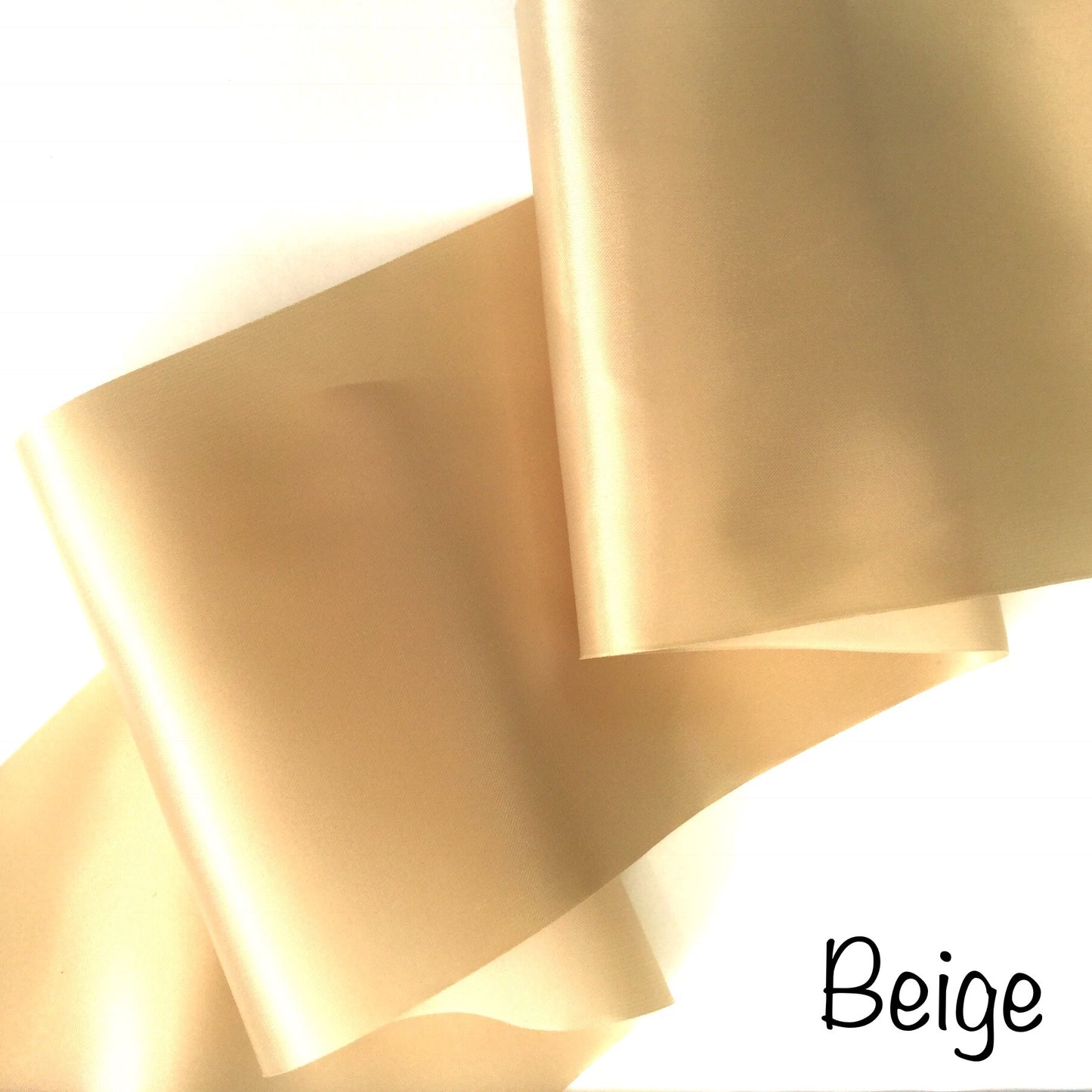 Wide Vintage Satin Ribbon