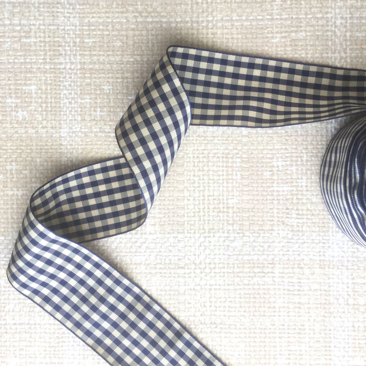 Check Taffeta Ribbon