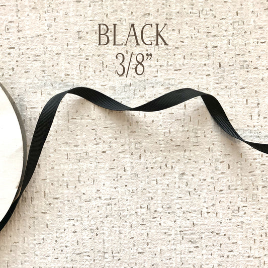 Rayon & Cotton Grosgrain  - Multiple Colorways