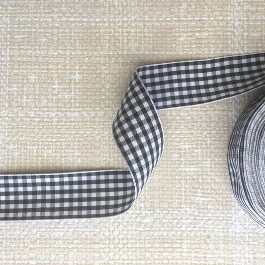 Check Taffeta Ribbon