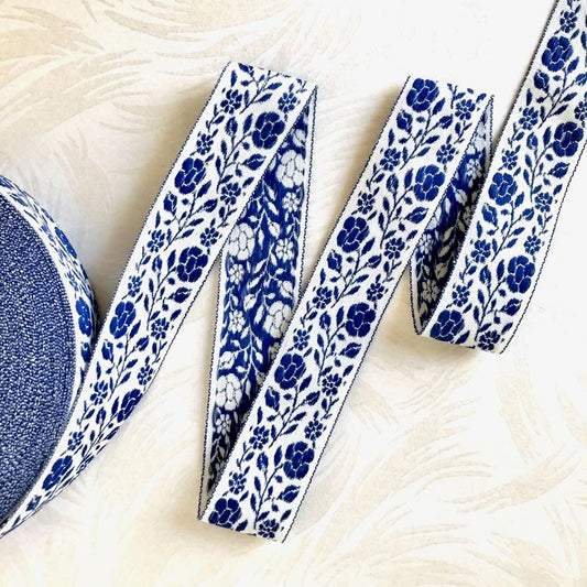 Blue_Floral_Jacquard_Ribbon