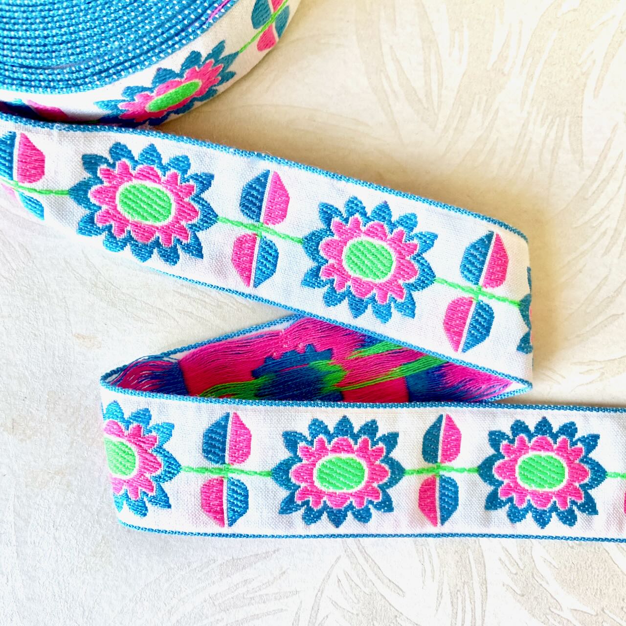 Bright Floral Jacquard