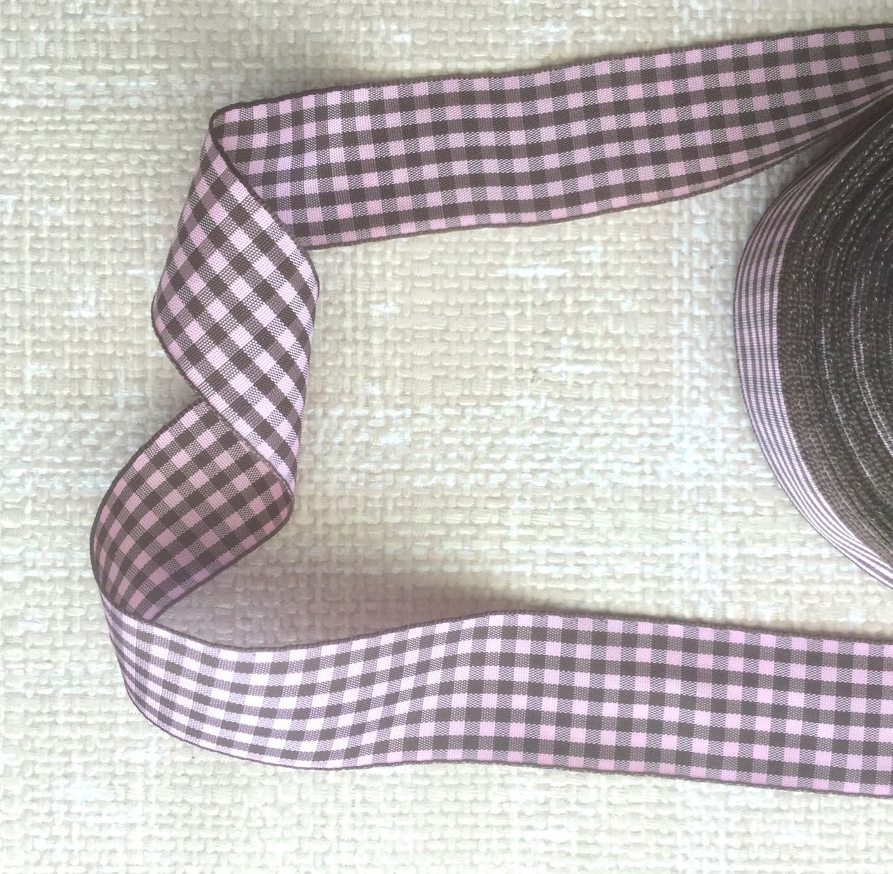 Check Taffeta Ribbon