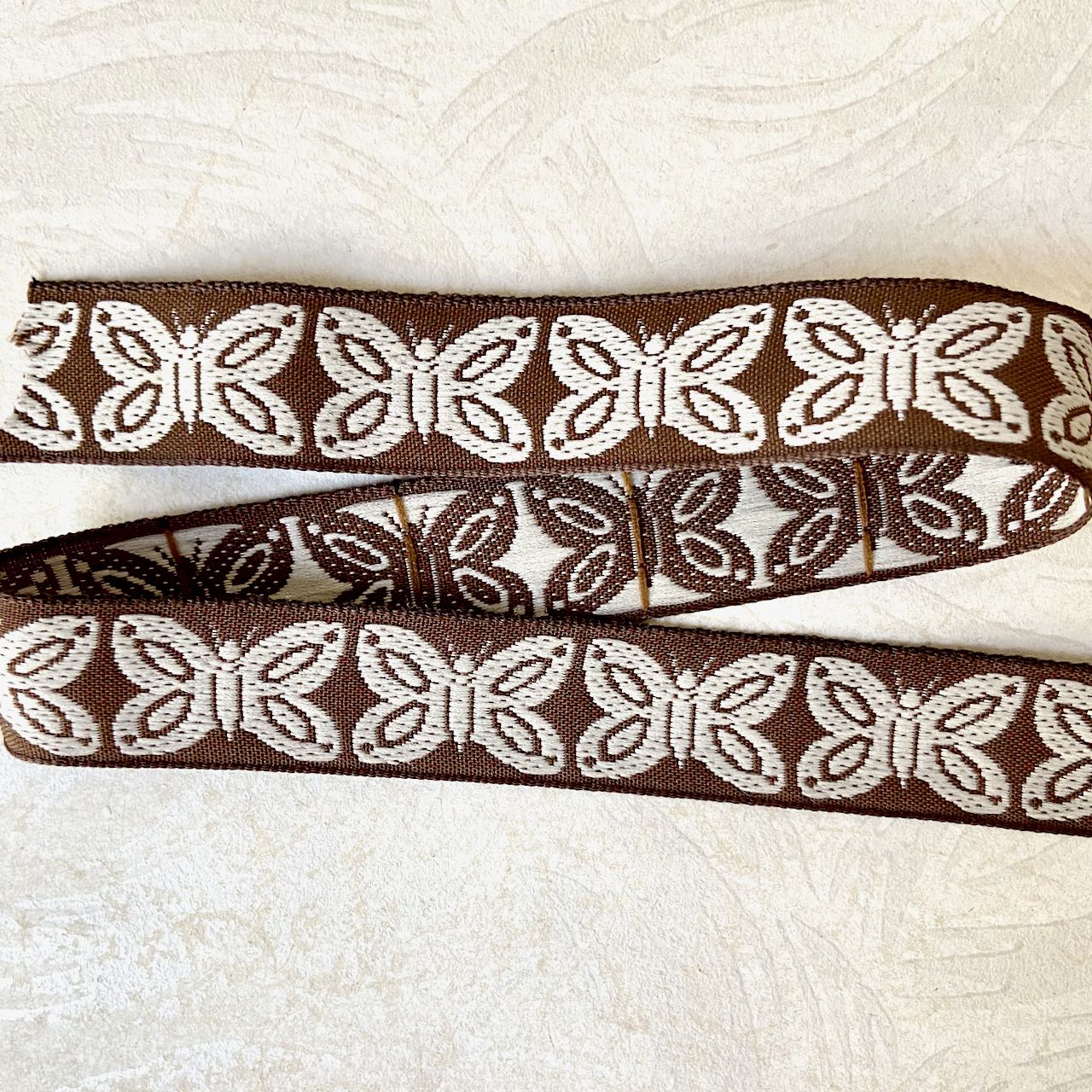 Butterfly_Jacquard_Ribbon_White