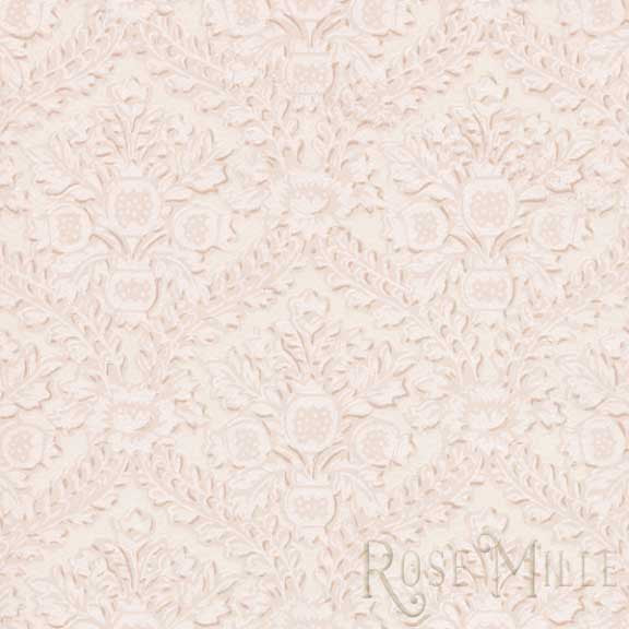 Pineapple Waves in Rose - Signature Vintage Scrapbook Papers