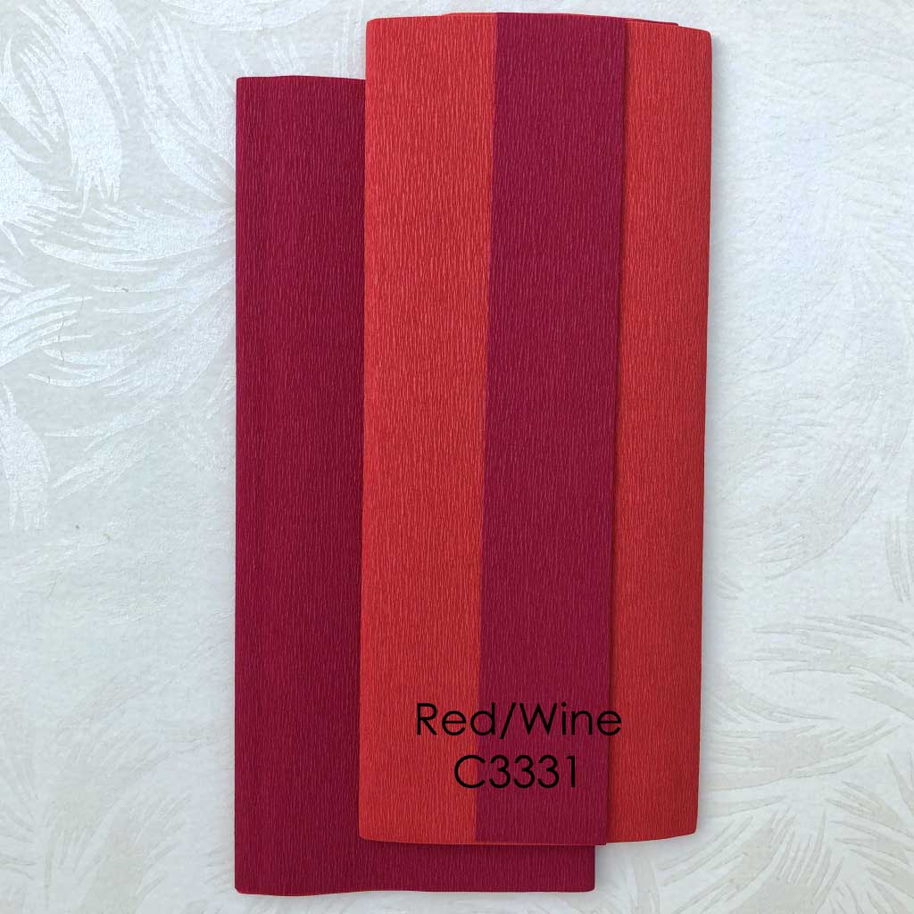 Double Sided Doublette, German Crepe Paper, "Gloria"