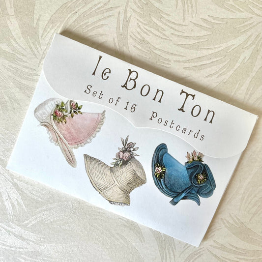 Le Bon Ton - Regency Fashions Set of Post Cards