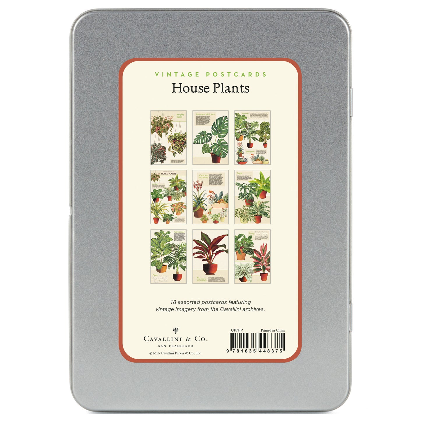 Herbarium Vintage Postcards Set