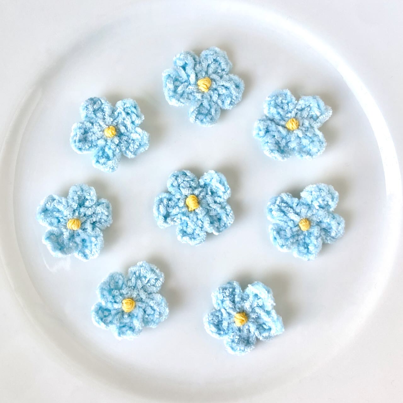 Chenille_Crochet_Flower