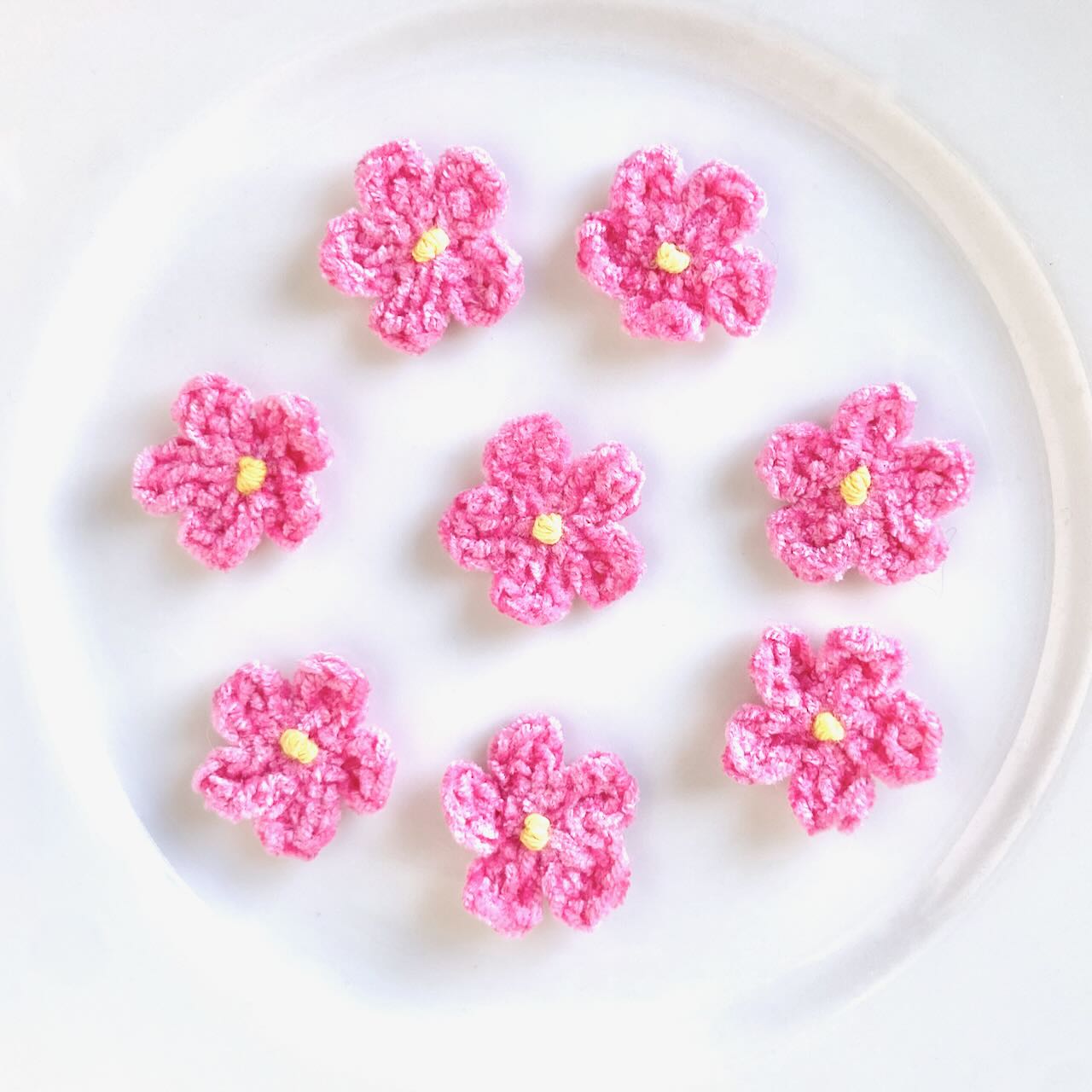 Chenille_Crochet_Flower