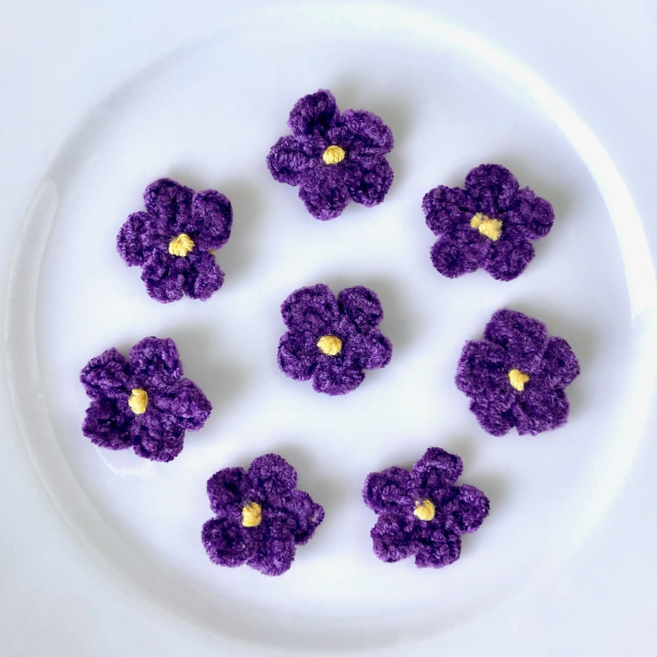 Chenille_Crochet_Flower