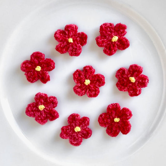 Chenille_Crochet_Flower