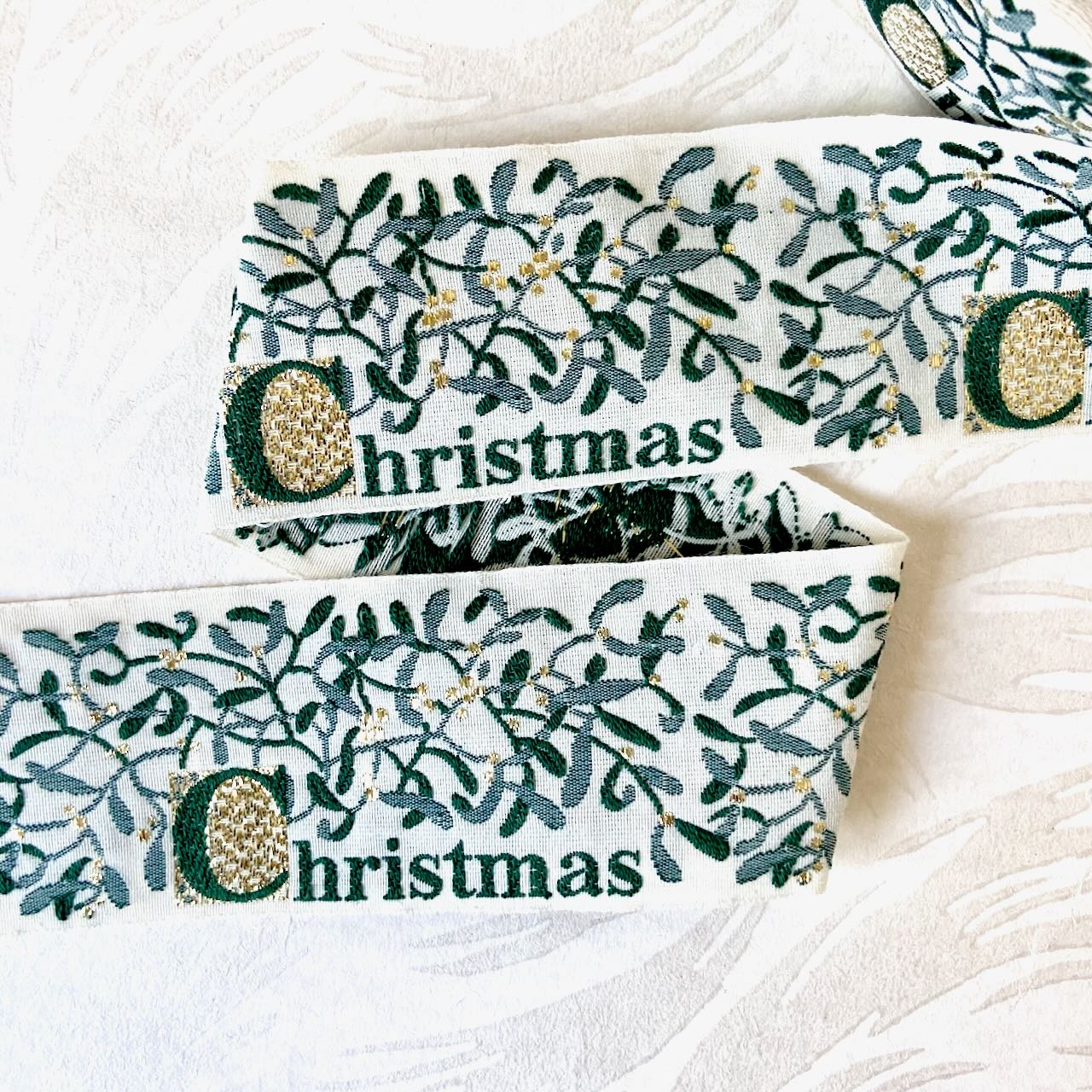 Christmas_Natural_Cotton_Jacquard_Ribbon_Gold