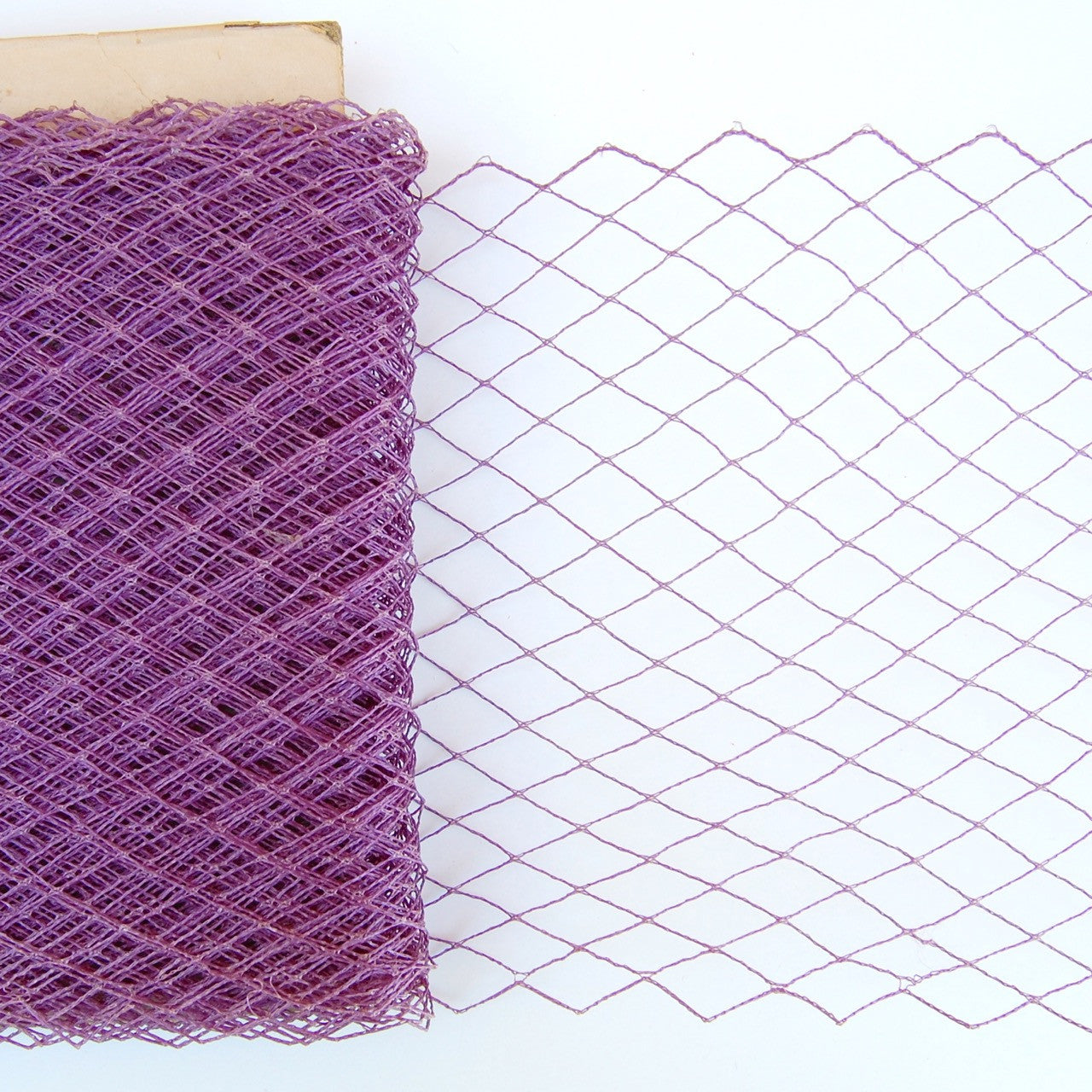 Chunky Diamond Weave Veiling Netting - Birdcage - Multiple Colors