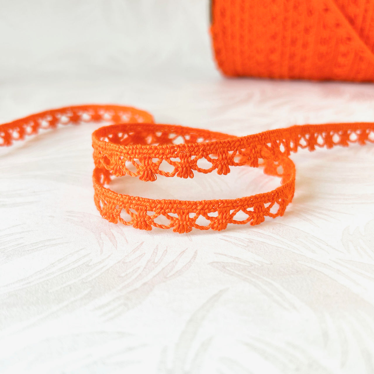 Orange_Cotton_Cluny_Lace