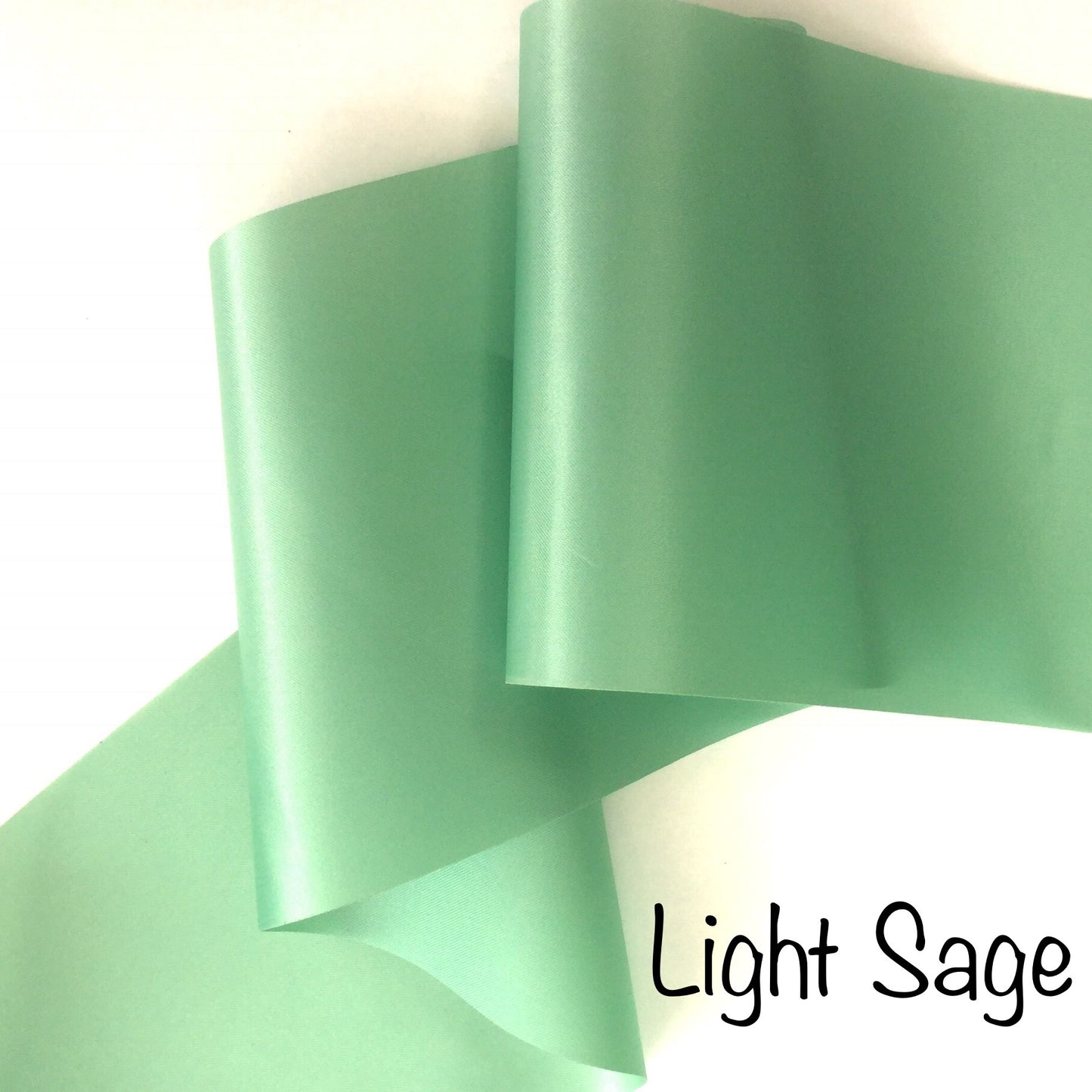 Wide Vintage Satin Ribbon