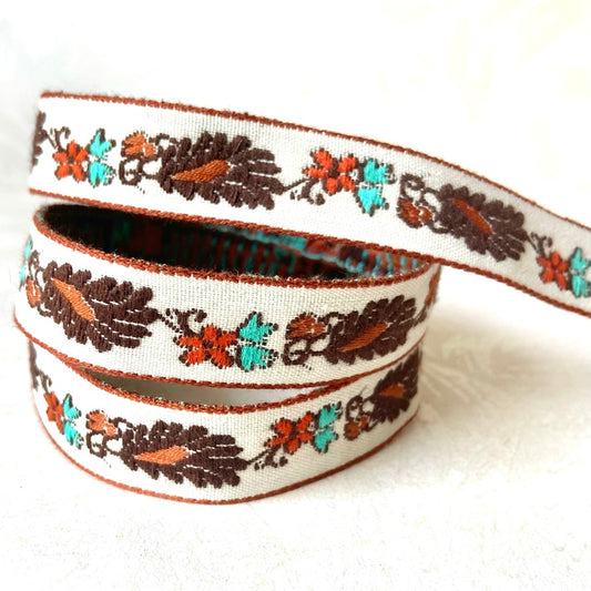 Floral_Leaf_Jacquard_Ribbon