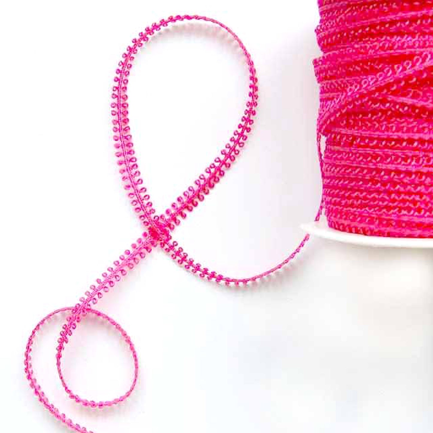 Picot Edge Loop Trim - Multiple Colorways